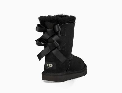 UGG Bailey Bow II Big Kids Boots Black - AU 913OY